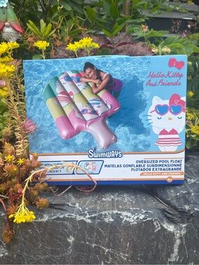 Swimways Hello Kitty Popsicle Pool Float – Pink, Mint & Yellow